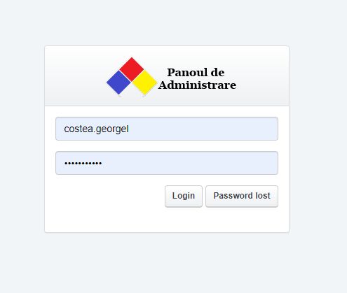 Panou Administrare Email